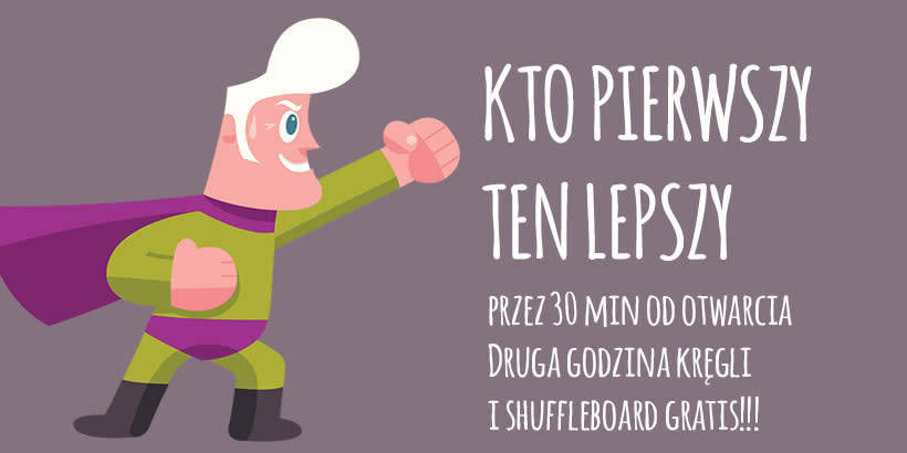 Kto pierwszy ten lepszy